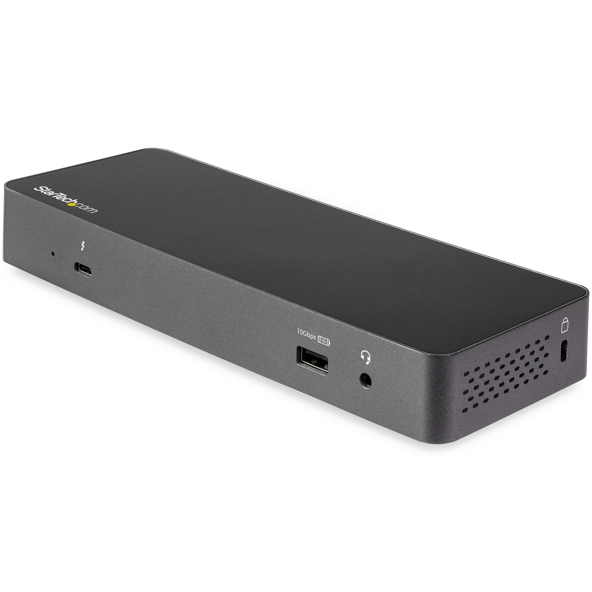 StarTech.com Thunderbolt 3 Dock w/ USB-C Compatibility - Dual Monitor 4K60Hz DisplayPort Laptop Docking Station