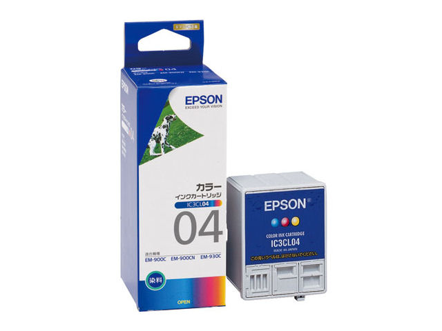 Epson IC3CL04 ink cartridge Original Cyan, Magenta, Yellow