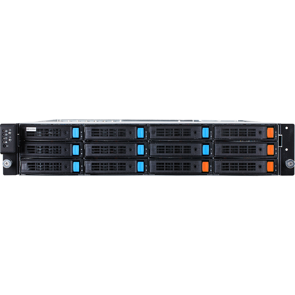 GIGABYTE R28N-F3C Intel® C612 LGA 2011-v3 Rack (2U) Black, Grey – image 2