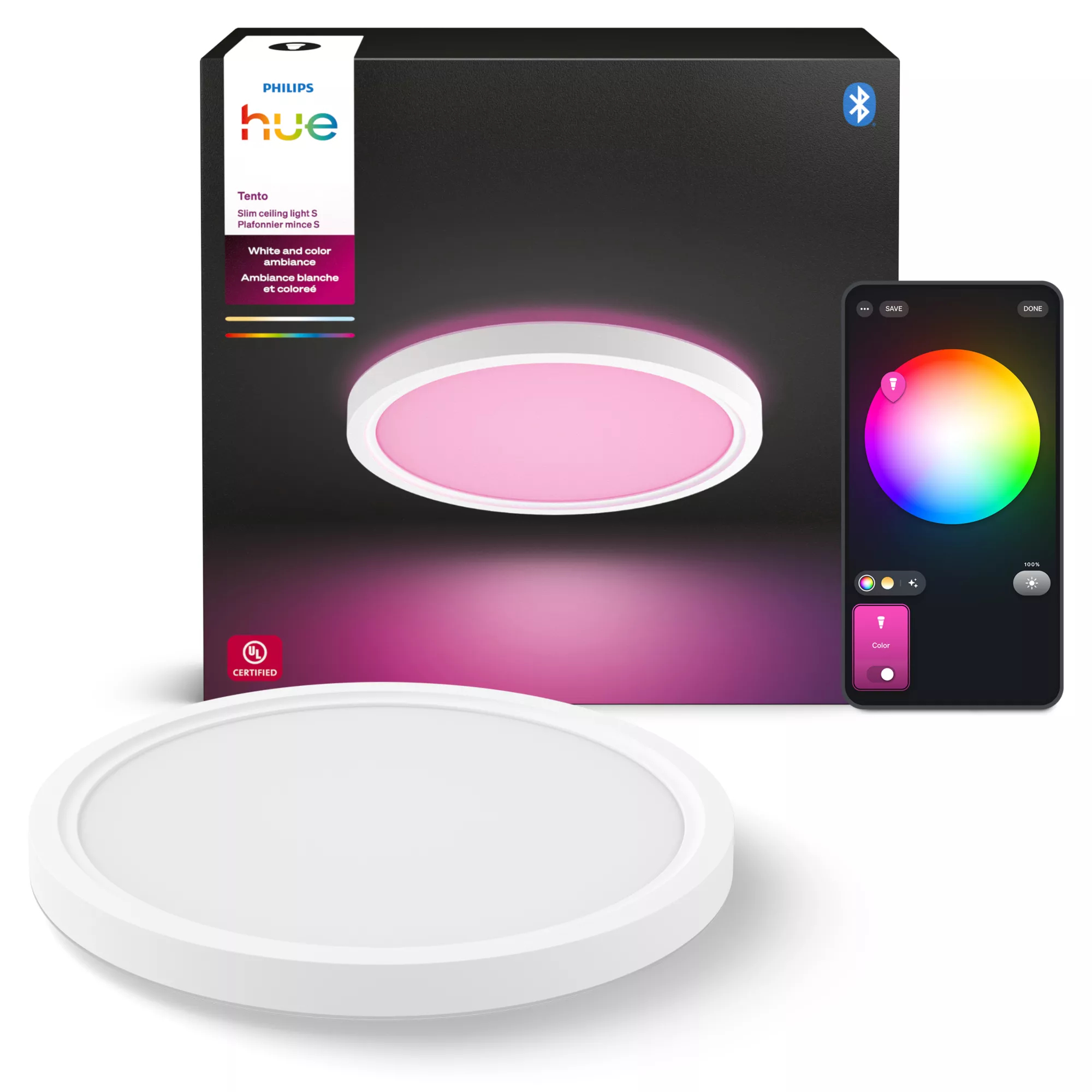 Philips by Signify Philips Hue White and colour ambience 046677609986 smart lighting Bluetooth/Zigbee – image 4