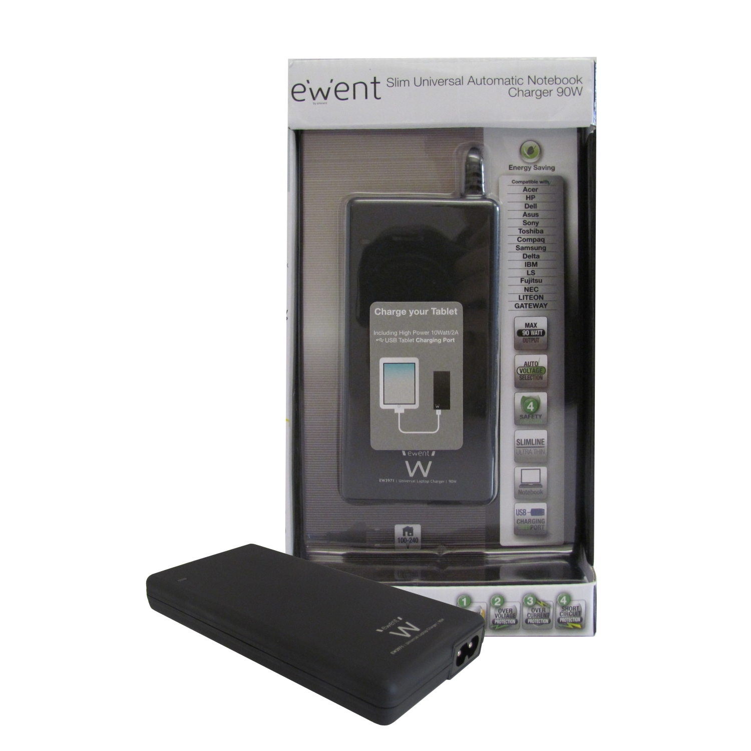 Ewent EW3971 power adapter/inverter Indoor – image 2