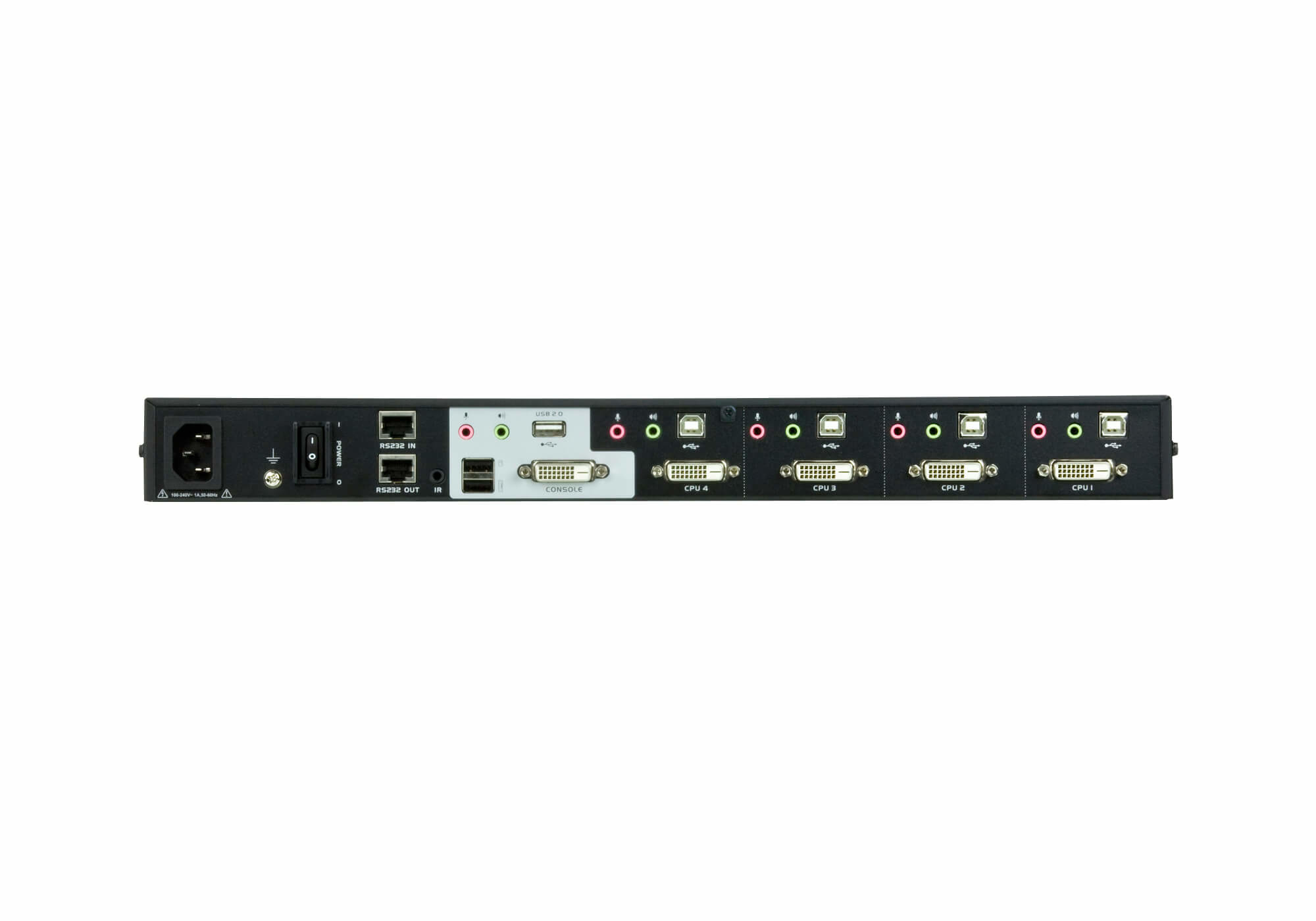 ATEN CM1164-AT-G KVM switch Black – image 2