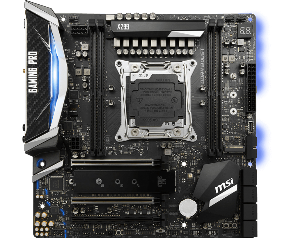 MSI X299M GAMING PRO CARBON AC – image 2