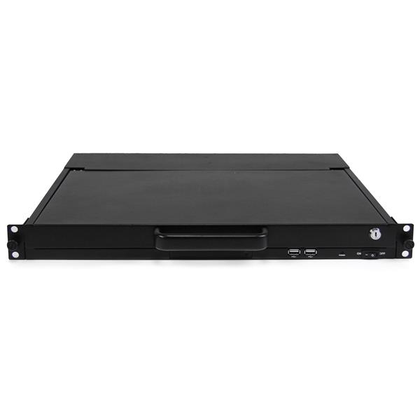 StarTech.com 1U 17" HD 1080p Dual Rail Rackmount LCD Console w/ Fingerprint Reader and Front USB Hub – image 4