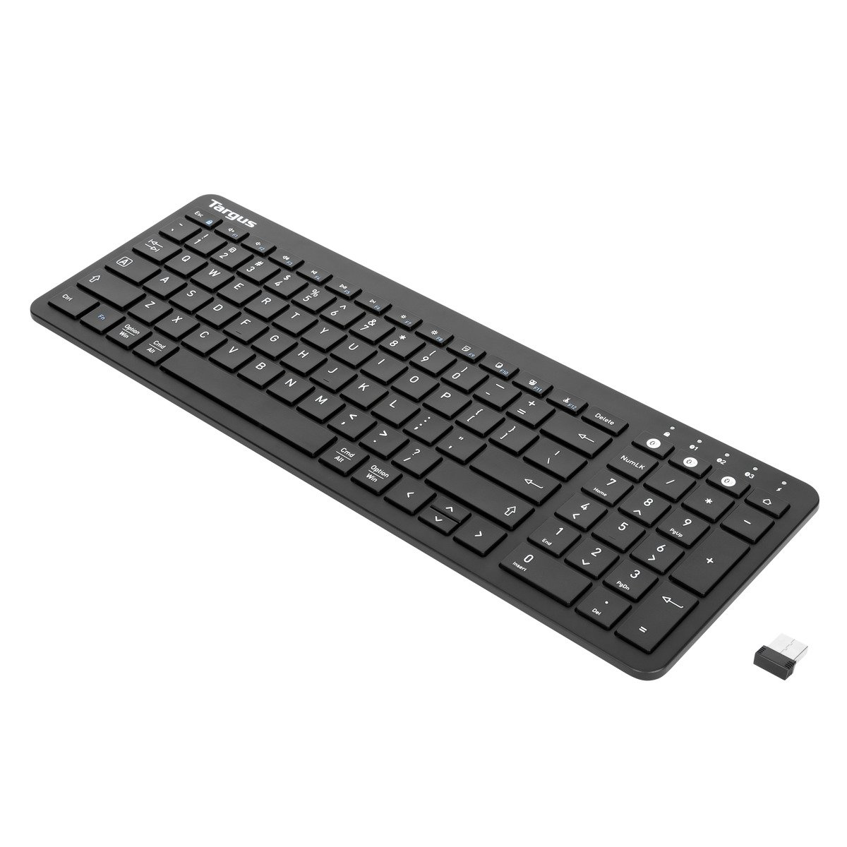 Targus AKB863US keyboard Home/Office RF Wireless + Bluetooth QWERTY US International Black – image 3