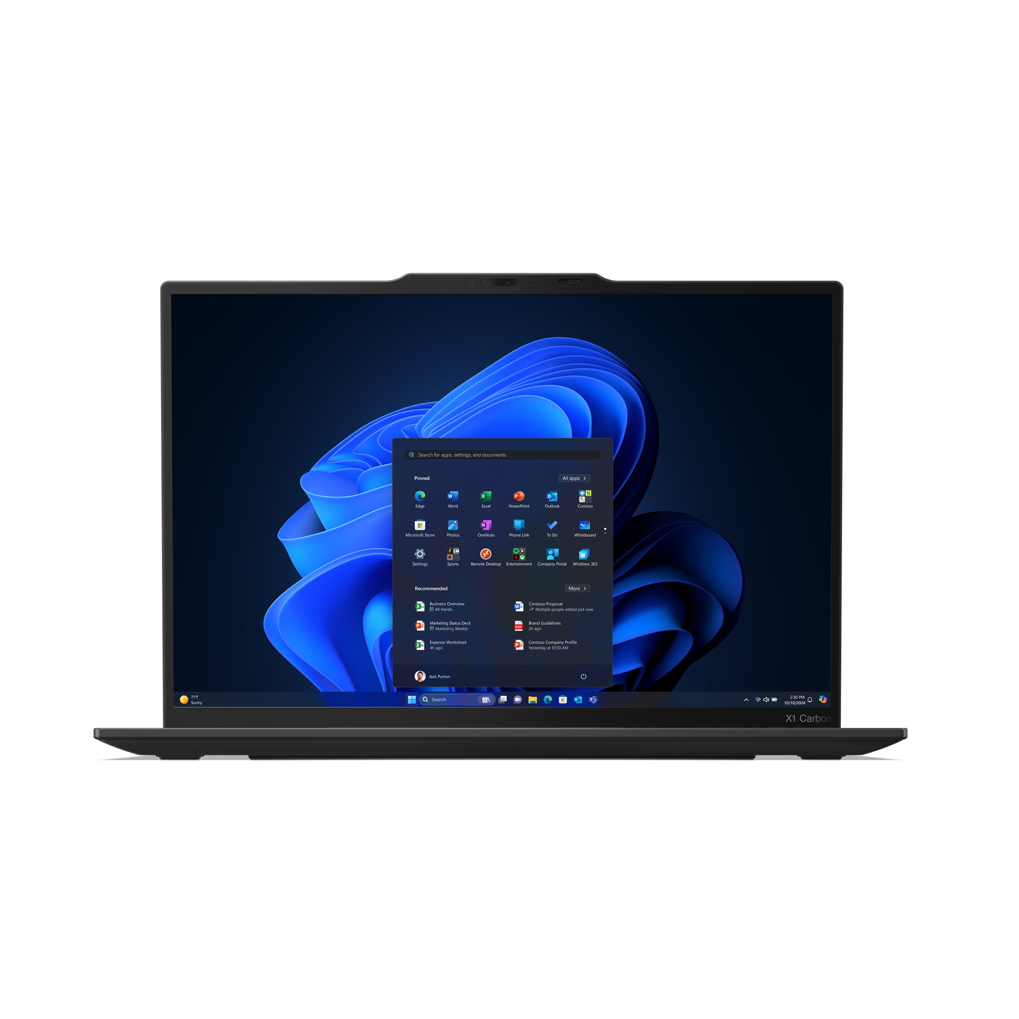 Lenovo ThinkPad X1 Carbon Aura Edition Intel Core Ultra 7 258V Computer portatile 356 cm (14") 2.8K 32 GB LPDDR5x-SDRAM 1 TB SS