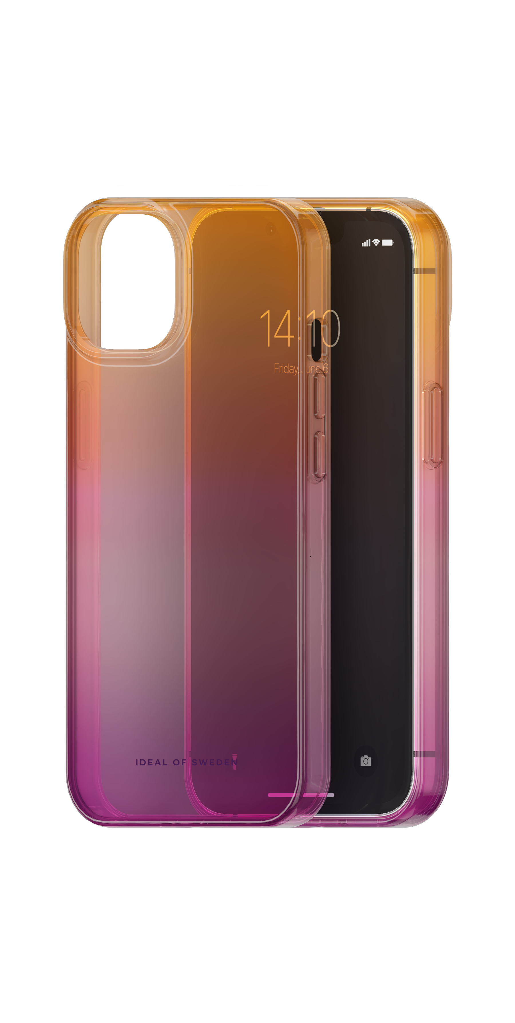 iDeal of Sweden Clear Case iPhone 13/14 Vibrant Ombre – image 1