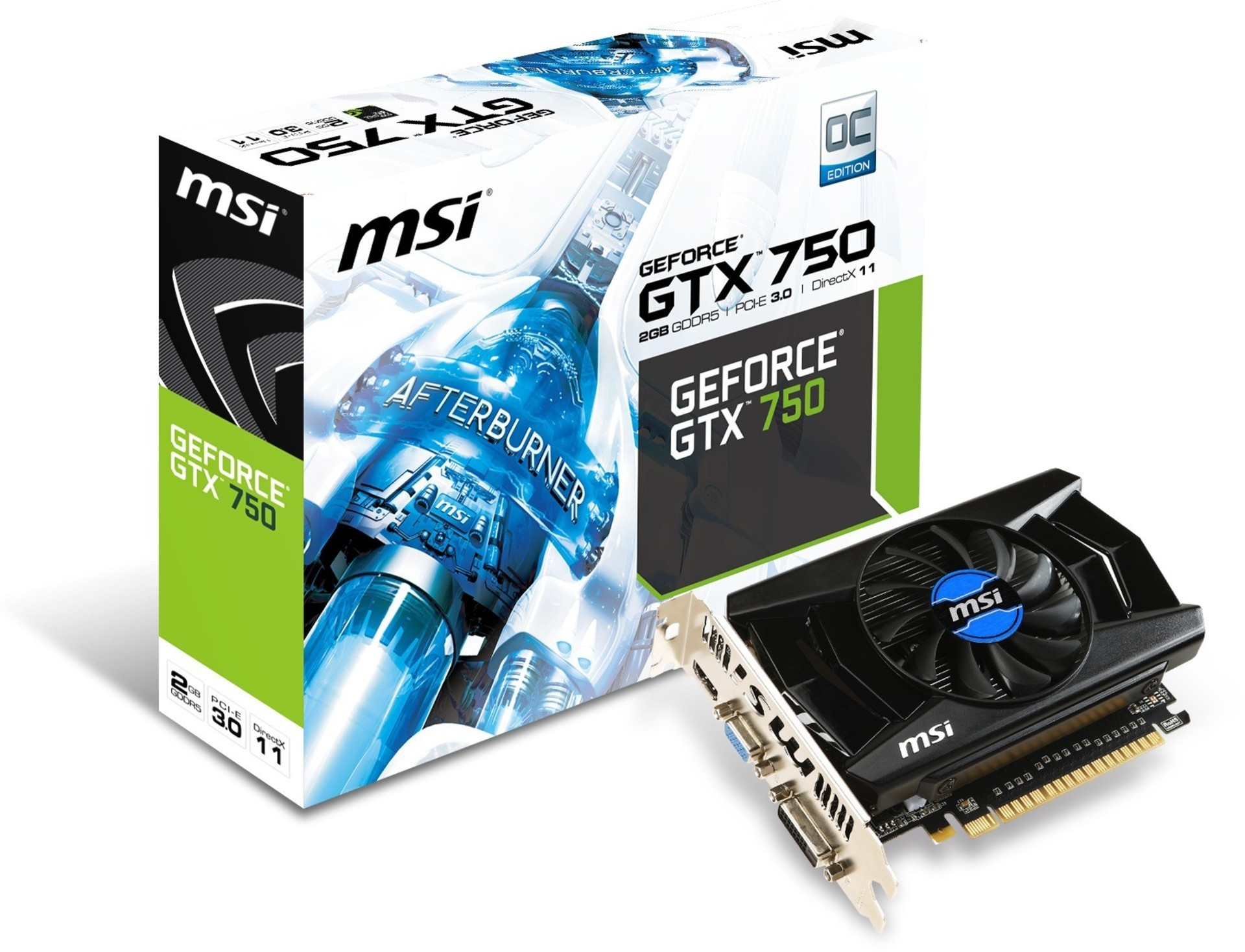 MSI N750-2GD5/OCV1 NVIDIA GeForce GTX 750 – image 2