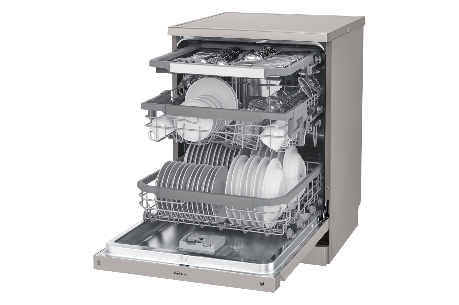 LG DFB425FP dishwasher Freestanding 14 place settings – image 8