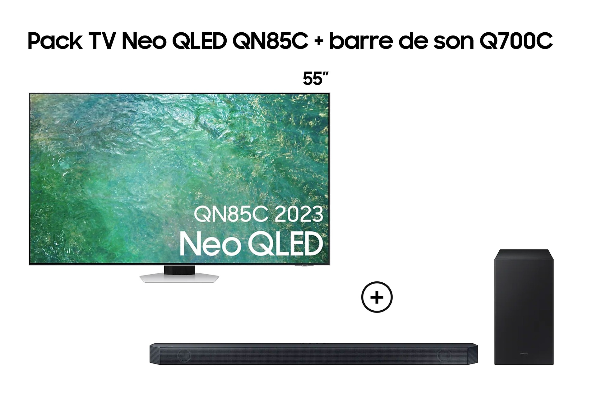 Samsung Q85H 55" — vue 1 sur 8