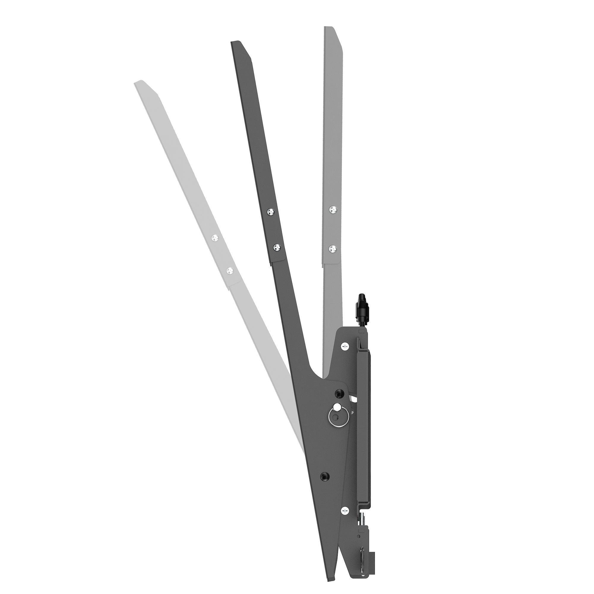 StarTech.com Portrait/Vertical TV Wall Mount - Heavy Duty TV Wall Mount - 40-55" VESA Display (110lb/50kg)- Tilting Low Profile Television Digital Signage Mount – image 4