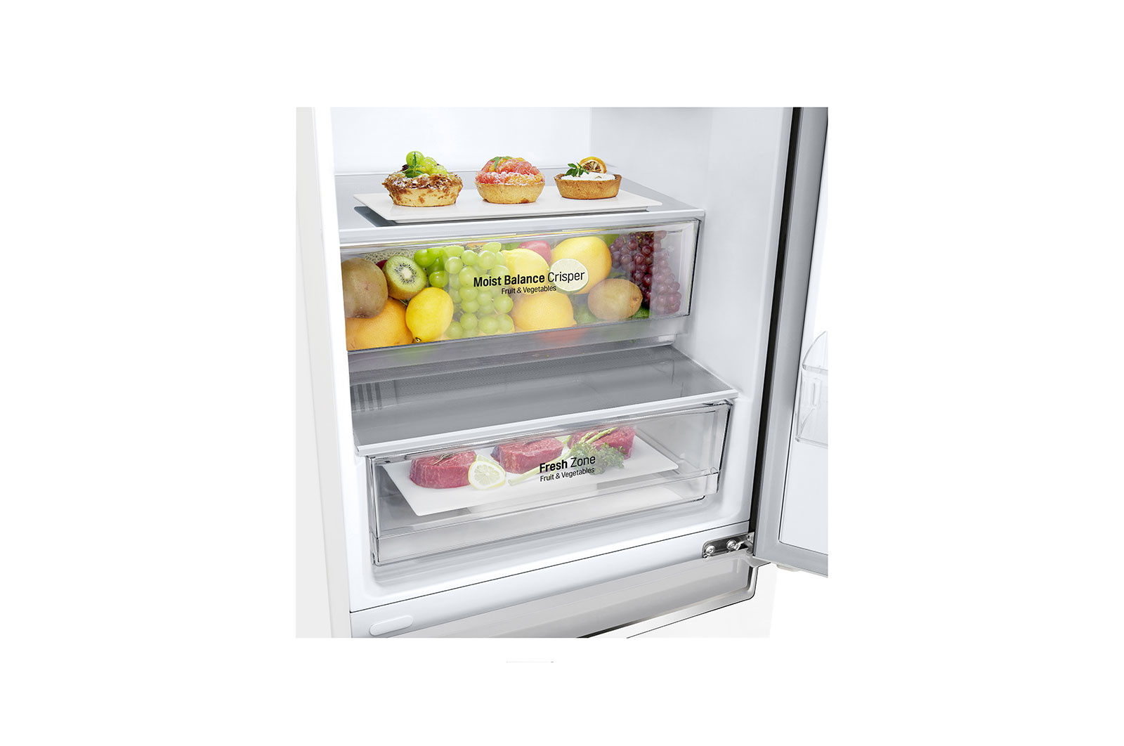 LG GBB61SWHMN fridge-freezer Freestanding – image 4