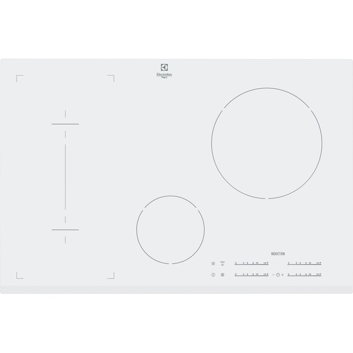 Electrolux KTI8500BE hob White Built-in Zone induction hob 4 zone(s)