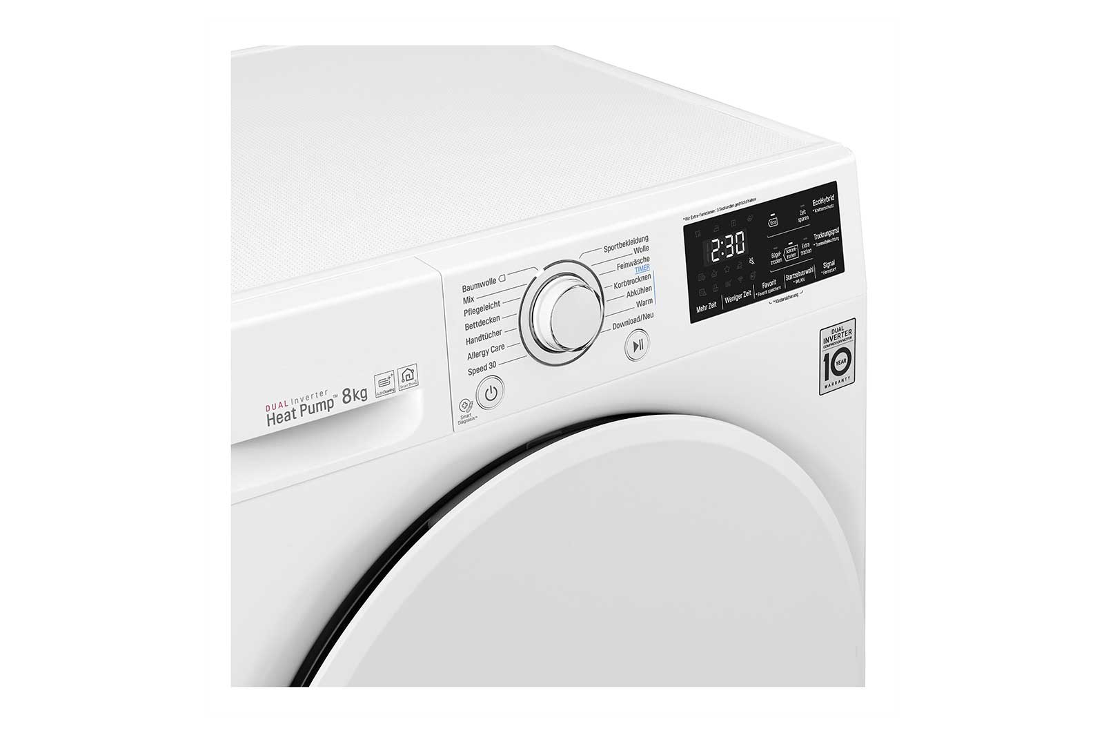 LG RT8DIHP tumble dryer Freestanding Front-load – image 6