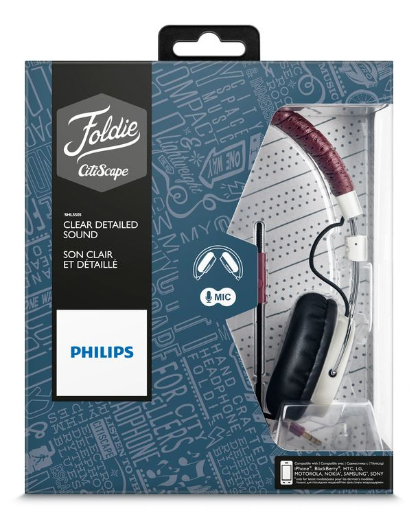 Philips SHL5505YB/28 headphones/headset Wired In-ear Brown, Cream – image 2