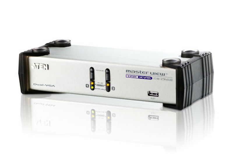 ATEN CS1742 KVM switch Silver – image 2