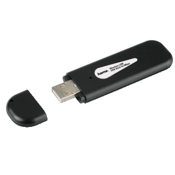 Hama Wireless LAN USB 2.0 Stick 54 Mbps – image 1