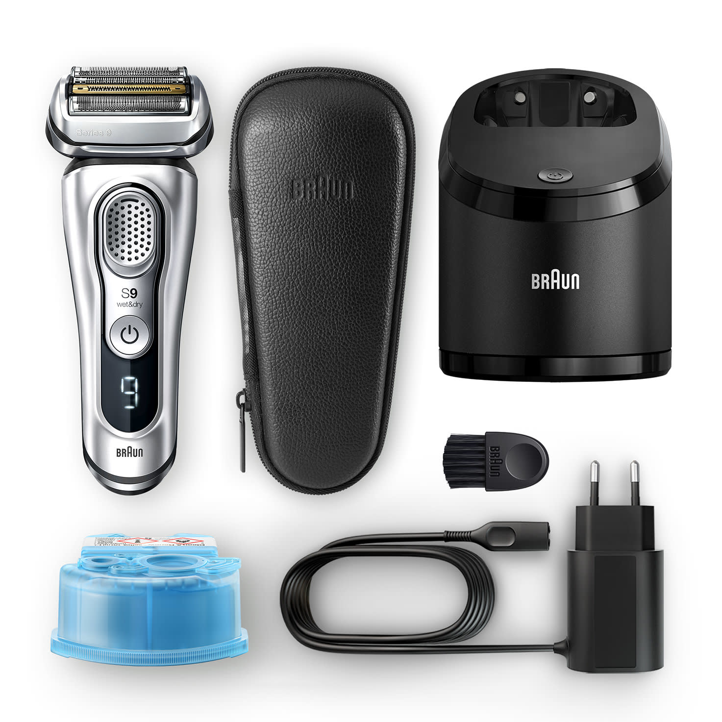 Braun Series 9 9390cc Rotation shaver Trimmer Silver – image 5