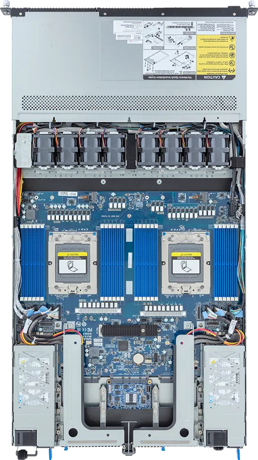 GIGABYTE R183-Z93-AAV1 LGA 6096 Rack (1U) Black, Steel – image 3