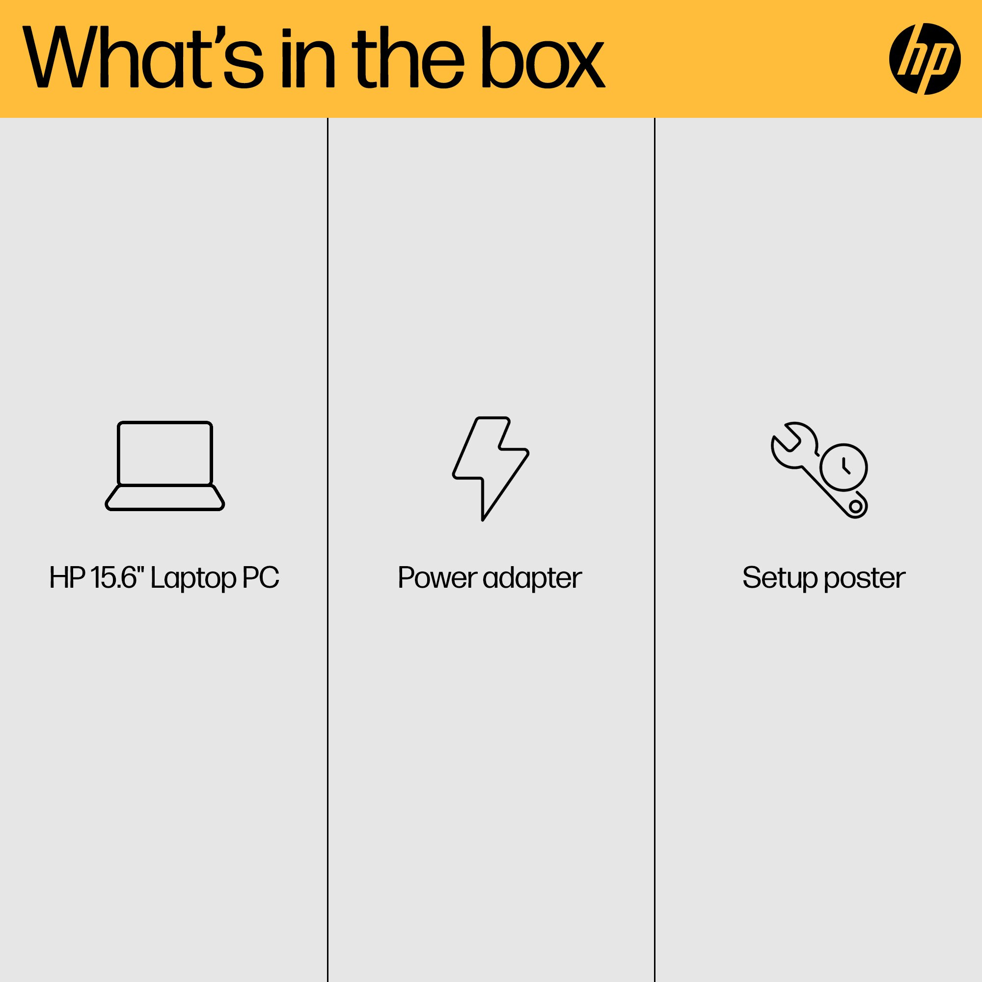HP 15-fc0018sa AMD Ryzen™ 3 7320U Laptop – image 5