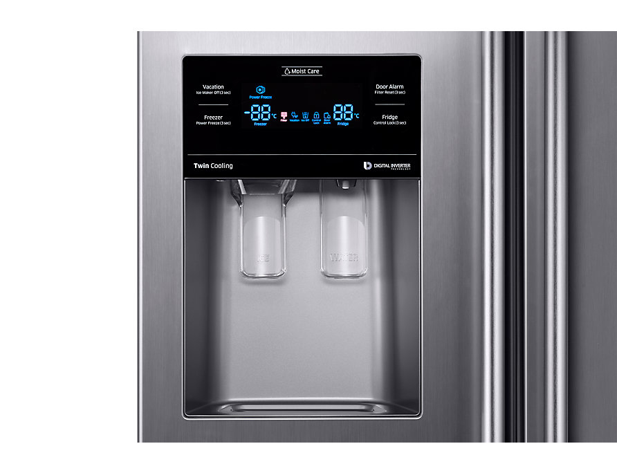 Samsung RS4000 side-by-side refrigerator Freestanding – image 8