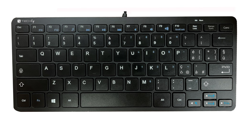 Techly IDATA KB-178UBK