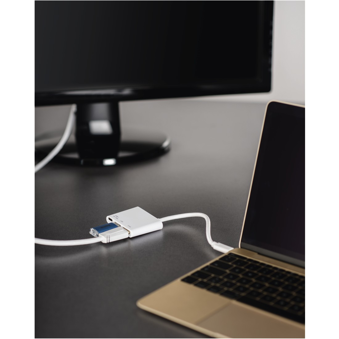 Hama 00135728 laptop dock/port replicator White – image 5