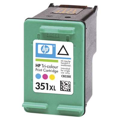HP 351XL ink cartridge 1 pc(s) Original Cyan, Magenta, Yellow