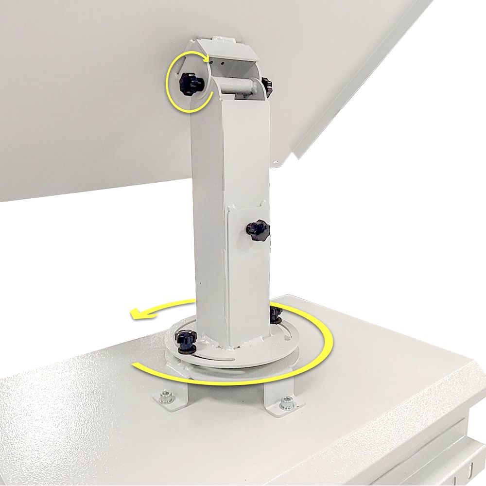 Lanview RCCTV007 rack cabinet 12U White – image 4