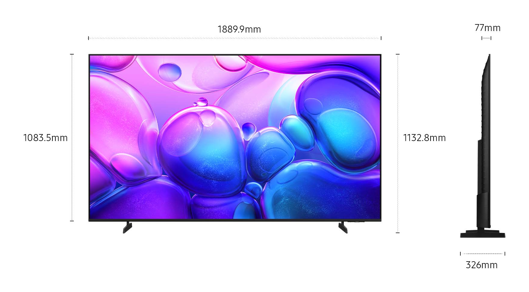 Samsung QE85Q6FAAU 2.16 m (85") 4K Ultra HD Smart TV Wi-Fi Black – image 4