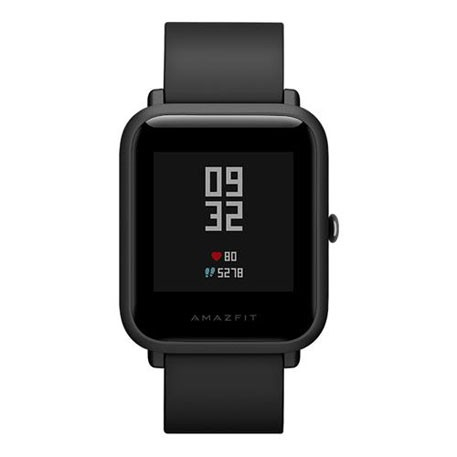 Amazfit Bip 3.25 cm (1.28") LED Digital 176 x 176 pixels Touchscreen Black GPS (satellite) – image 1