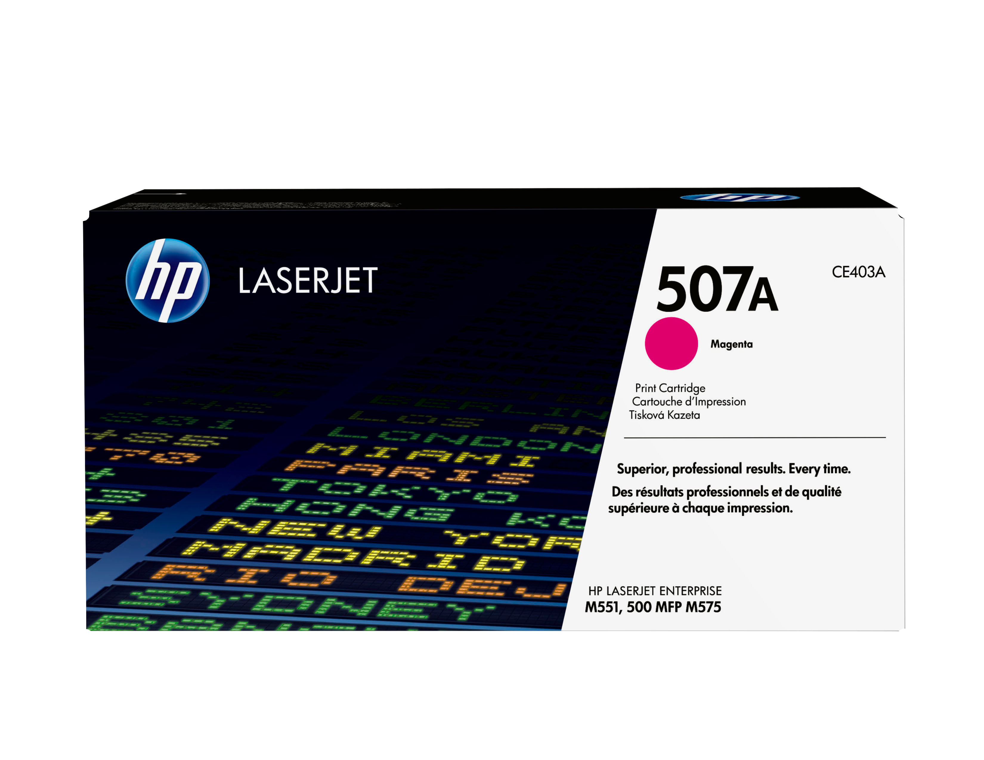 TONER CARTRIDGE 507A MAGENTA LASERJET