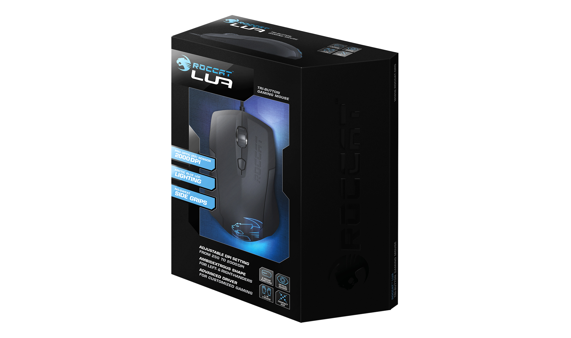 Turtle Beach Lua mouse Gaming Right-hand USB Type-A Optical 2000 DPI – image 4