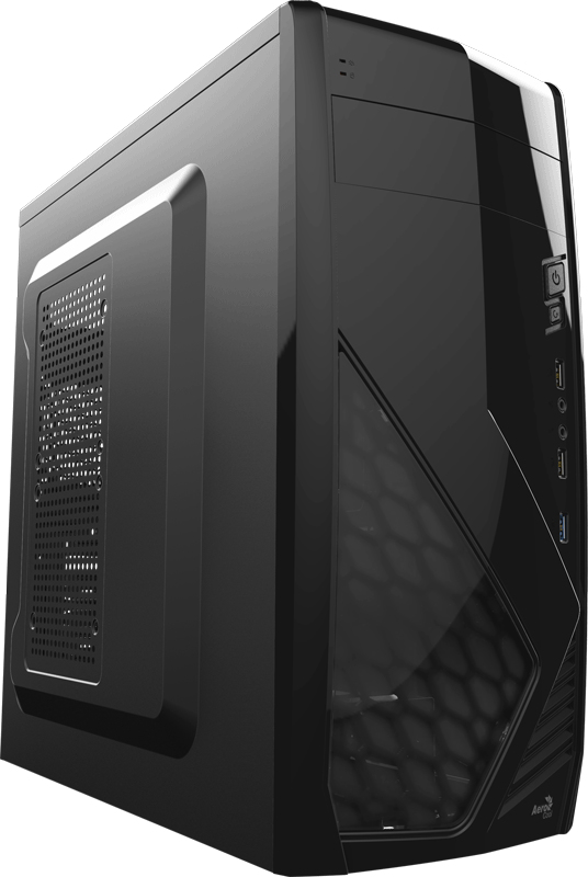 Aerocool CS‐1102 Midi Tower Black – image 3