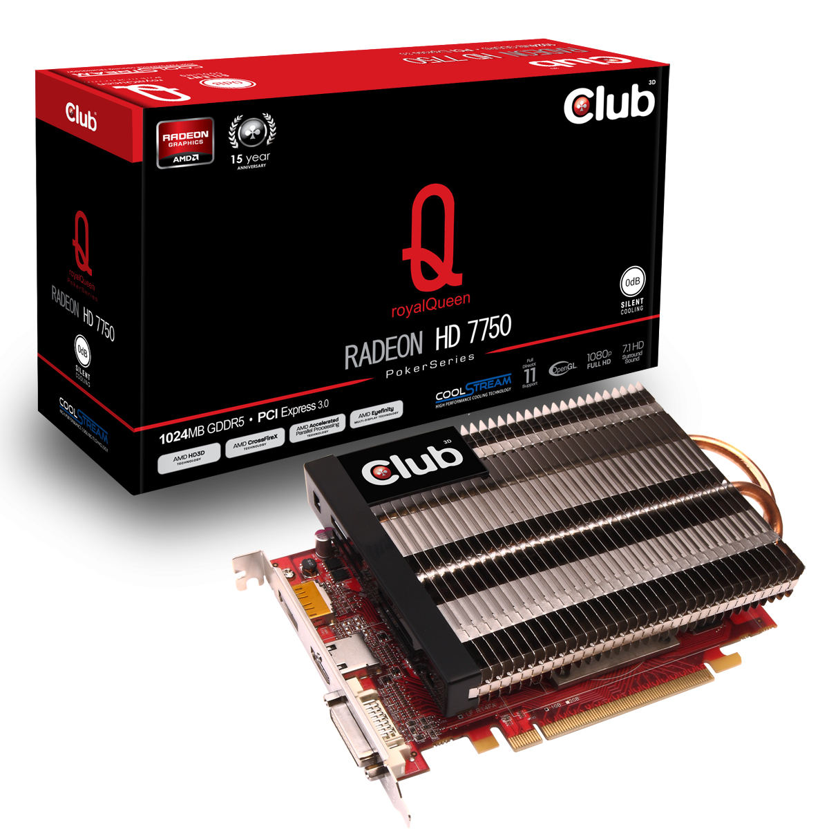 CLUB3D Radeon HD 7750 royalQueen