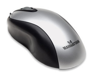 Manhattan 176392 mouse Office Ambidextrous USB Type-A Optical 800 DPI – image 2