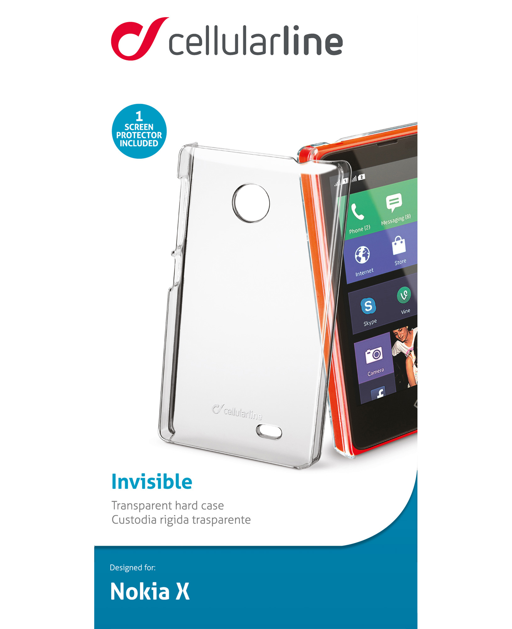 Cellularline Invisible X- Transparent – image 4
