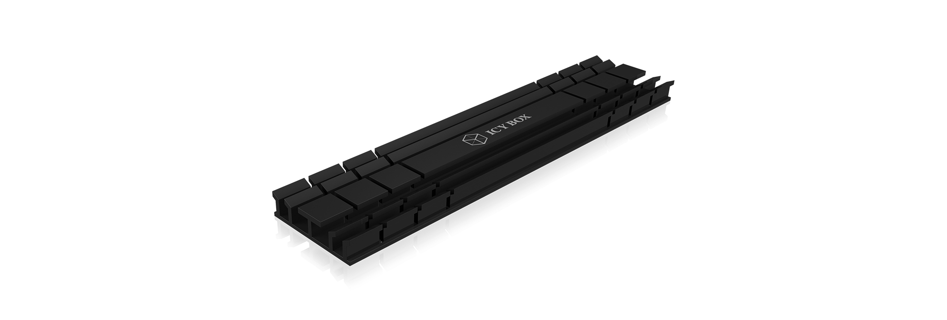 ICY BOX IB-M2HS-1001 Solid-state drive Heatsink/Radiator Black 1 pc(s) – image 3