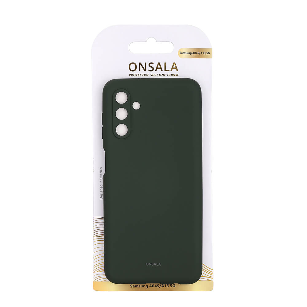 Onsala Phone Case Silicone Olive Green - Samsung Galaxy A13 – image 2