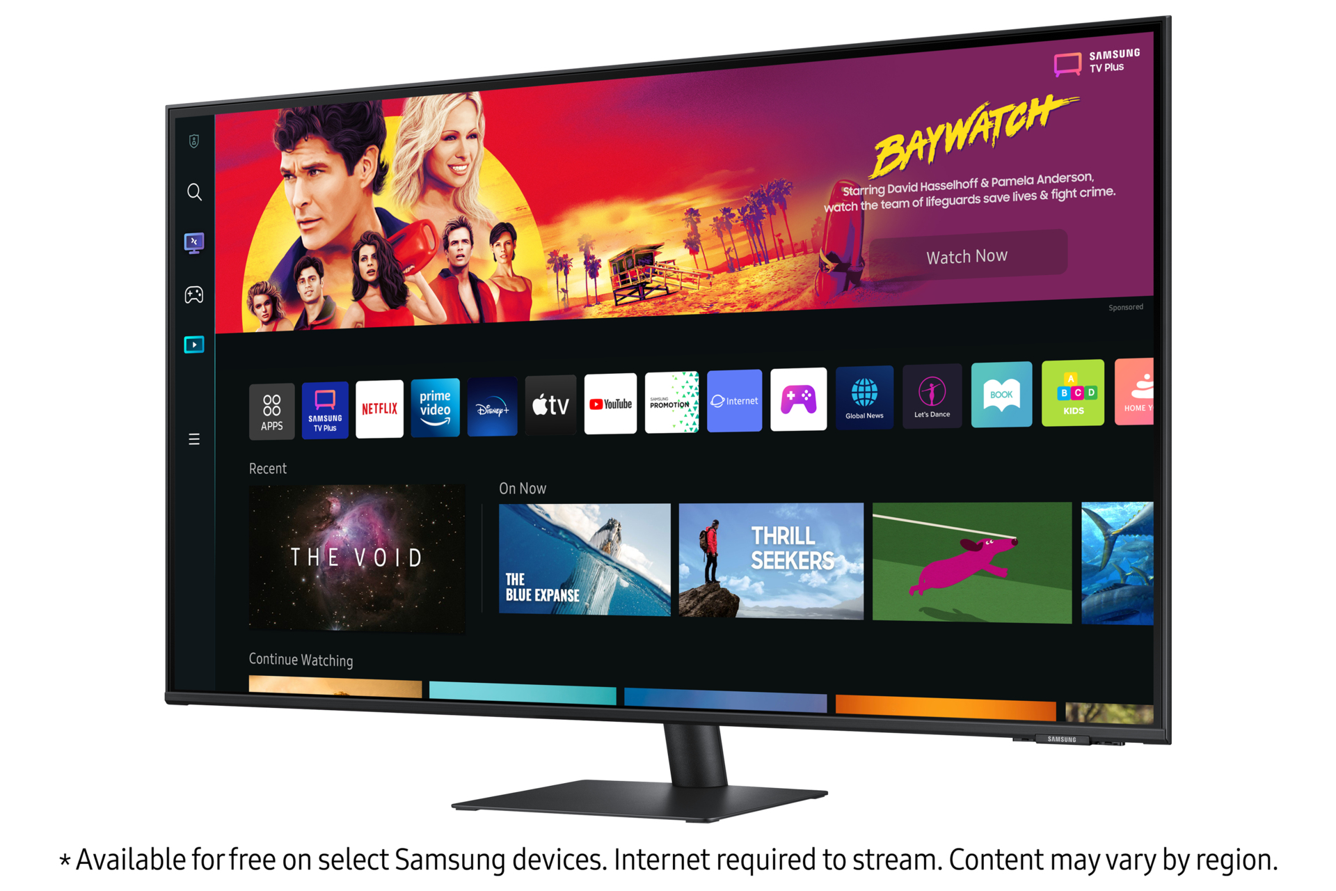 Samsung 43" M70B UHD, USB-C Smart Monitor with Speakers & Remote – image 4