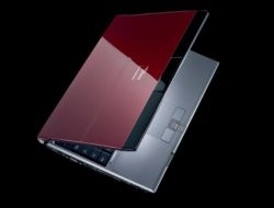 Fujitsu LIFEBOOK P8010 Crimsen Red