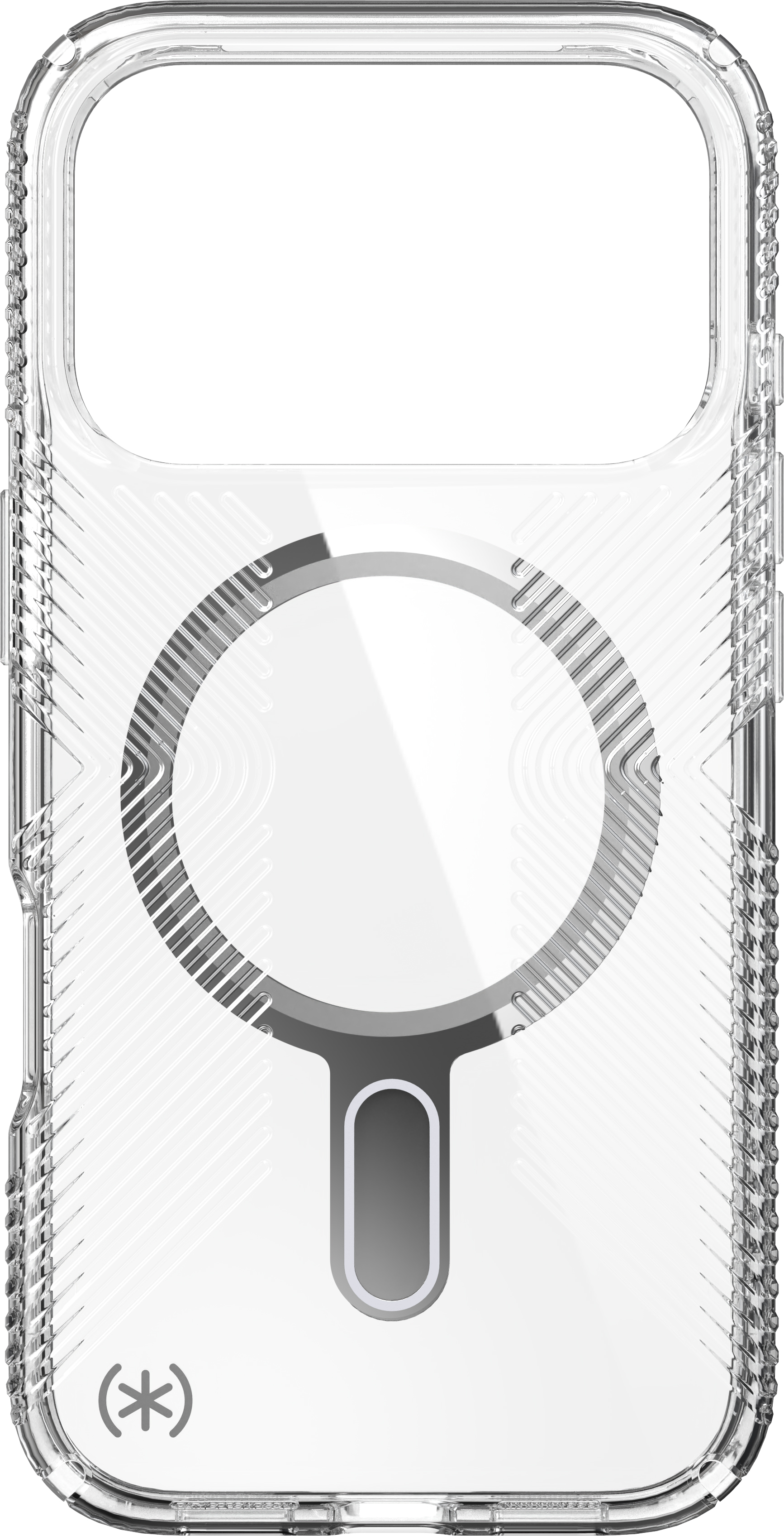 Speck Presidio Perfect Clear Grip + ClickLock Apple iPhone 17 Pro Clear - with Microban – image 2
