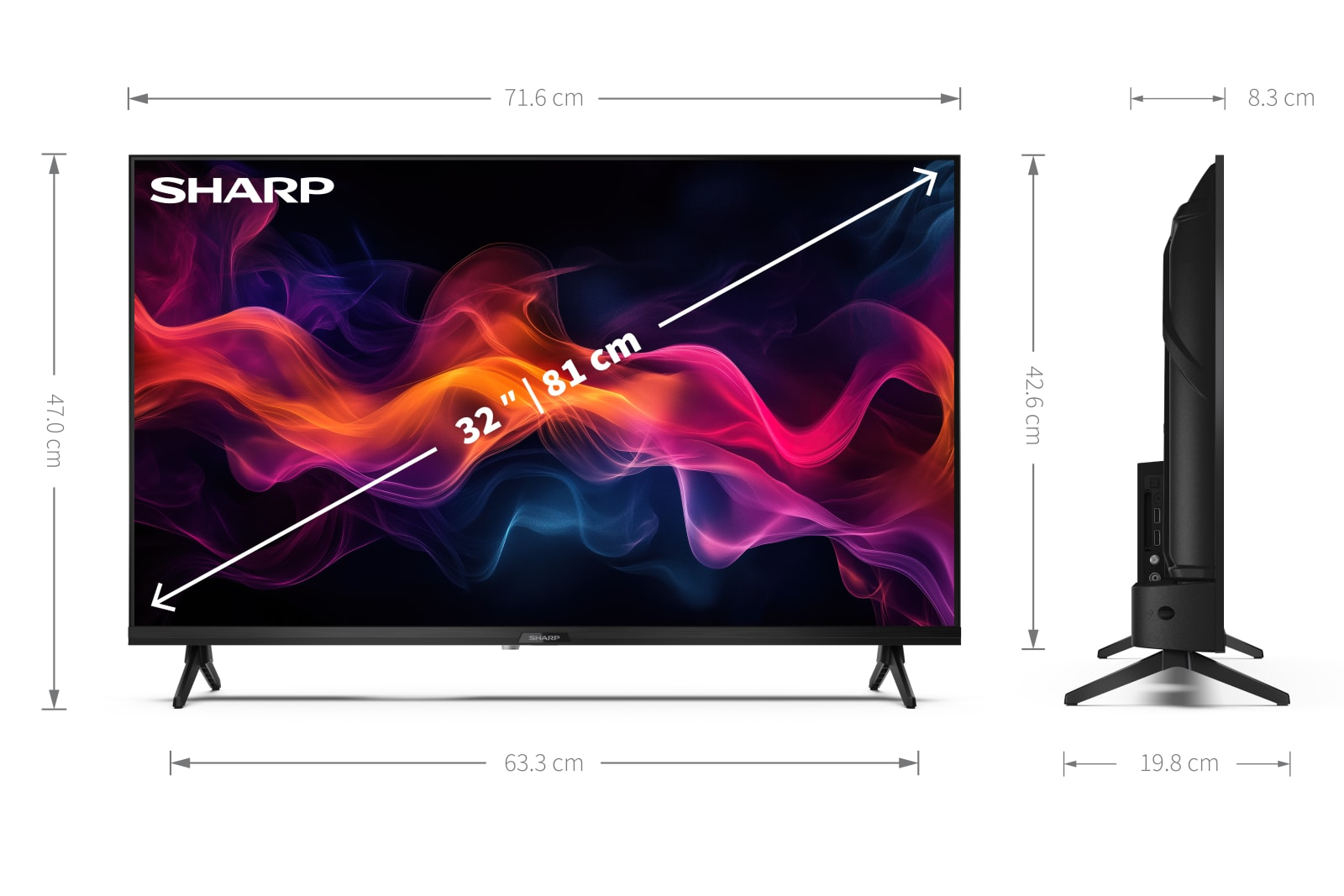 Sharp 32GF3465E TV – image 9