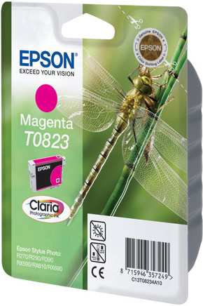 Epson T0823 Magenta Ink Cartridge