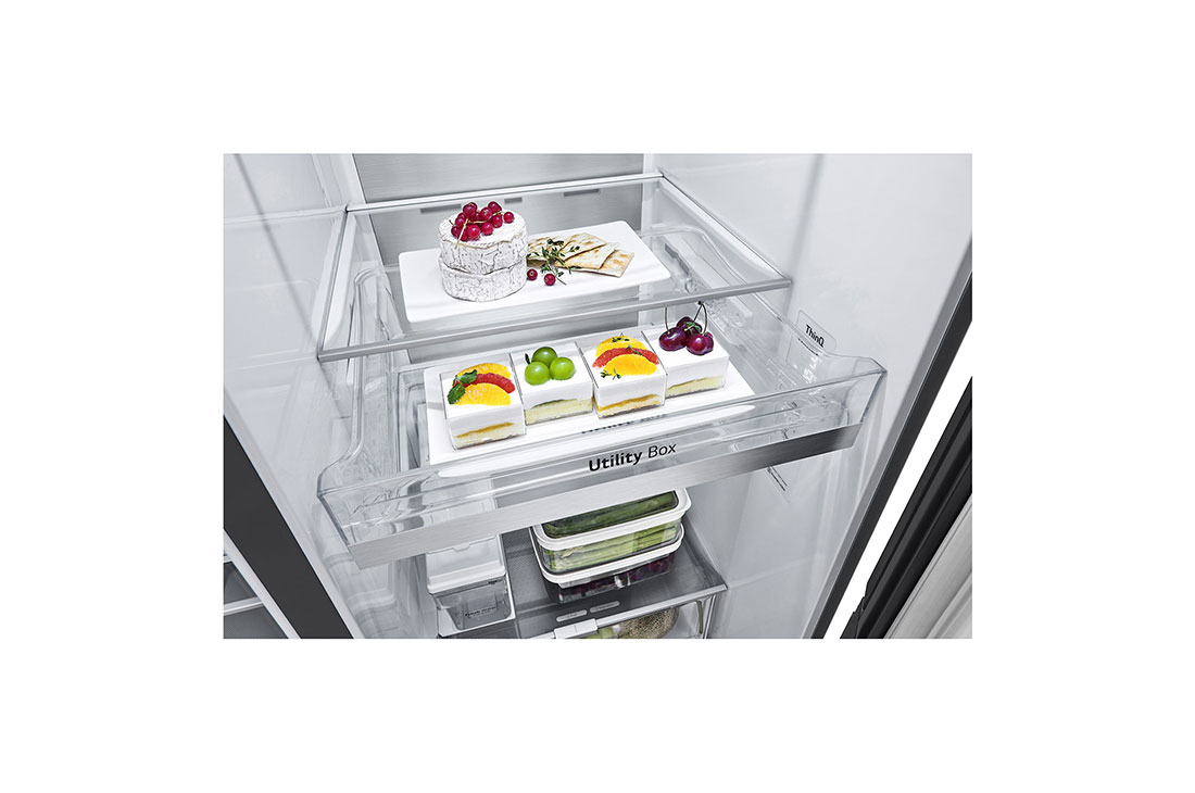LG GSJV91MCAE side-by-side refrigerator Freestanding – image 5