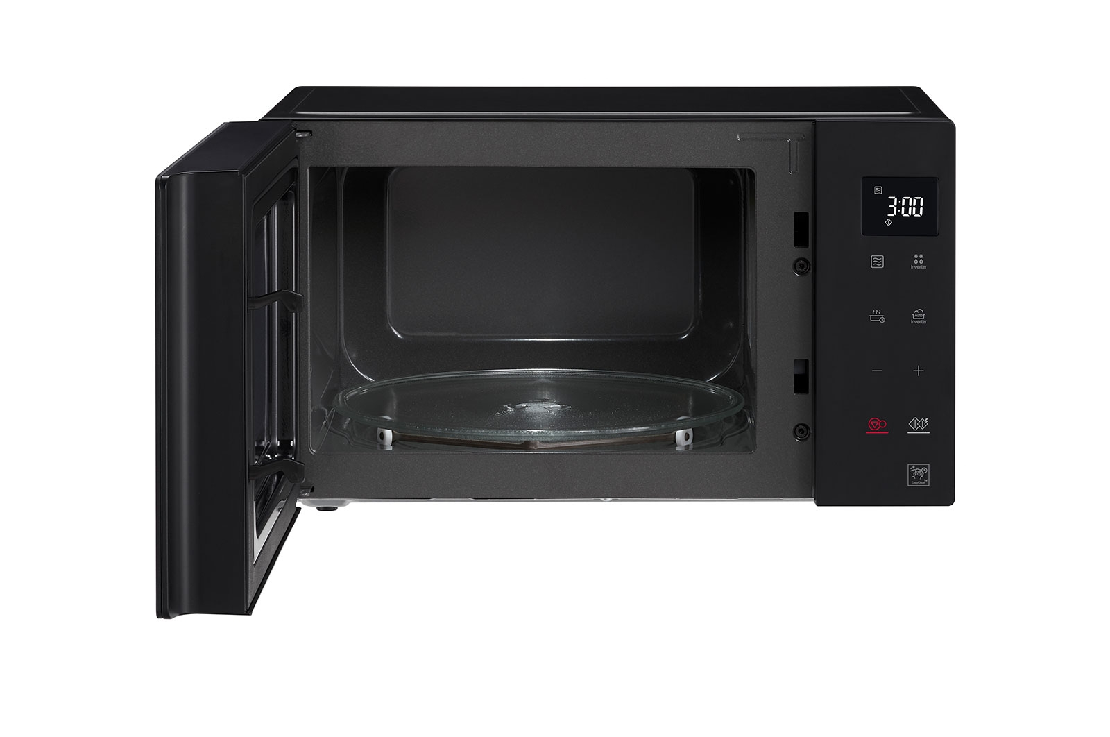 LG MS2535GIB Black Solo microwave Countertop – image 2