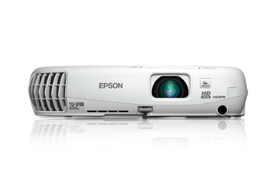 Epson 750HD Standard throw projector 3000 ANSI lumens 3LCD WXGA (1280x800) 3D Black
