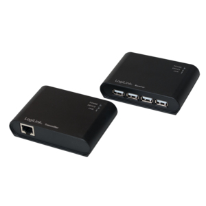 LogiLink UA0230 interface hub USB 2.0 480 Mbit/s Black – image 3