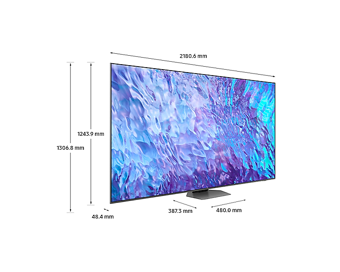 Samsung QE98Q80CATXXU TV 2.49 m (98") 4K Ultra HD Smart TV Wi-Fi Silver – image 2