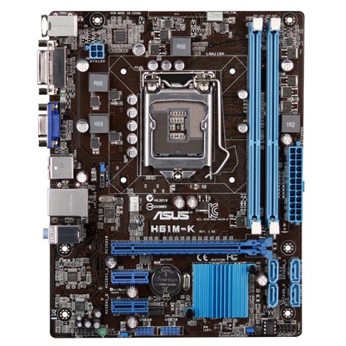 ASUS H61M-K Intel® H61 LGA 1155 (Socket H2) micro ATX – image 2